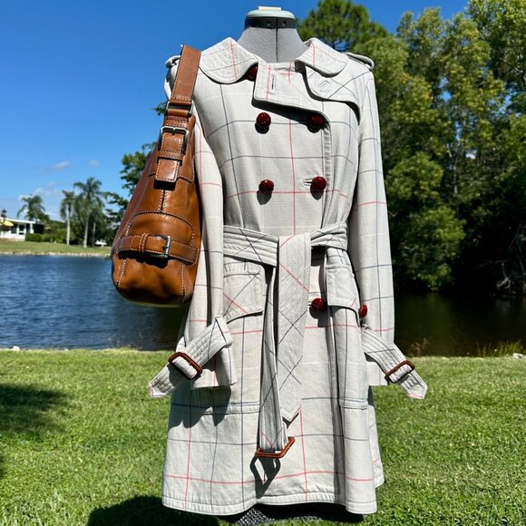 MICHAEL Michael Kors Brookville Caramel Leather Slouchy Hobo Shoulder Bag 2008 - Picture 4 of 15